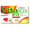 VITALOX B12 ENERGY ( VITAMIN B12 25 MCG ) RASPBERRY TASTE 10 X 7 ML VEGAN ORAL AMPOULES